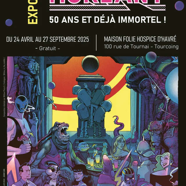 Finissage de l’exposition Métal Hurlant - 50 ans et déjà immortel !