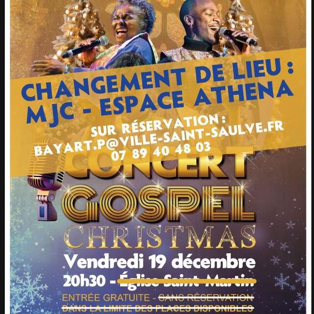Concert de gospel à St Saulve