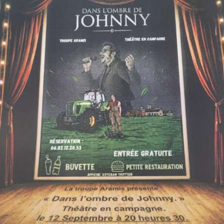 Théâtre à la ferme: "Dans l'ombre de Johnny" à Wallon-Cappel
