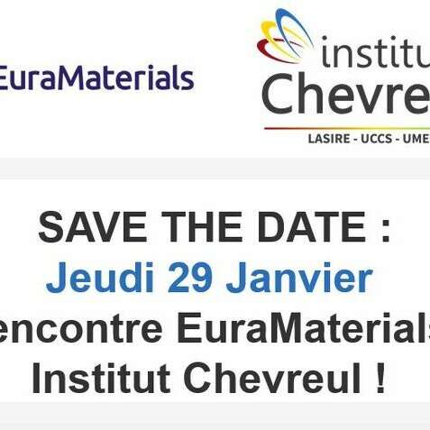 Rencontre EuraMaterials et Institut Chevreuil le jeudi 29 janvier 2026