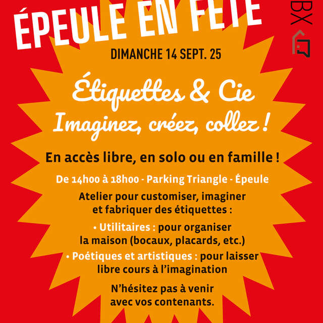 Étiquettes & Cie : Imaginez, créez, collez !