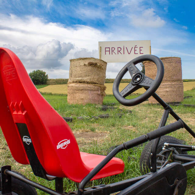 Activités d'été à la ferme des récollets : labyrinthe, karting