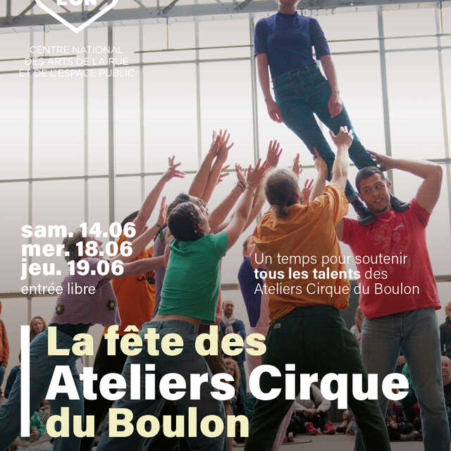 La fête des ateliers du cirque au Boulon