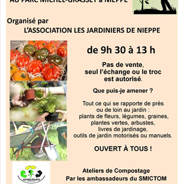 17ème édition Troc Plants à Nieppe