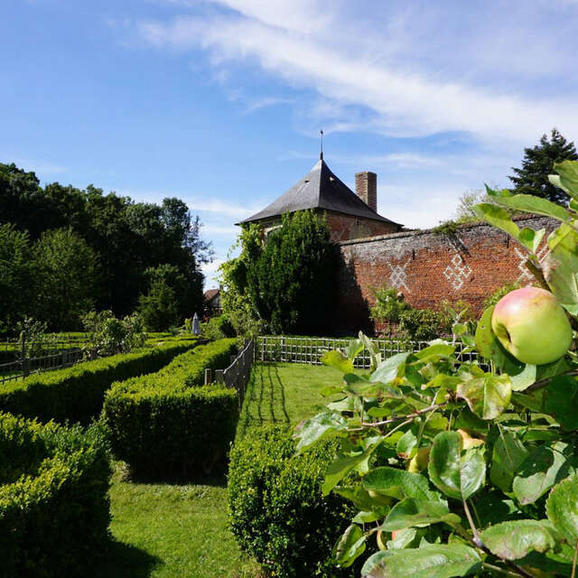 Jardin du château d'Esquelbecq