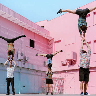 Spectacle "Kontact" au Boulon