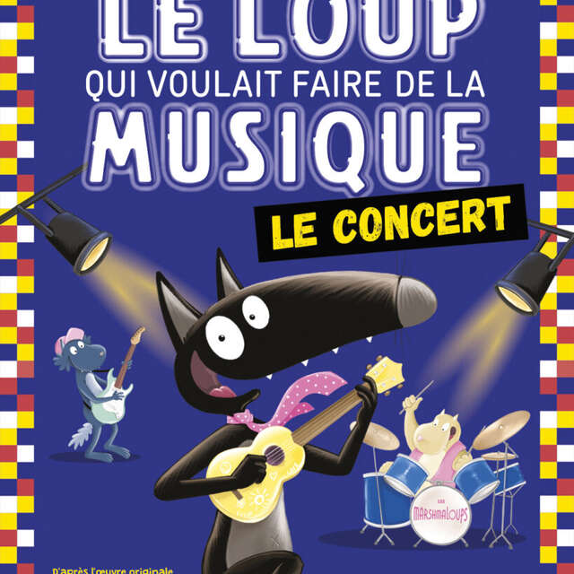 Le Loup qui voulait faire de la Musique en concert à Anzin