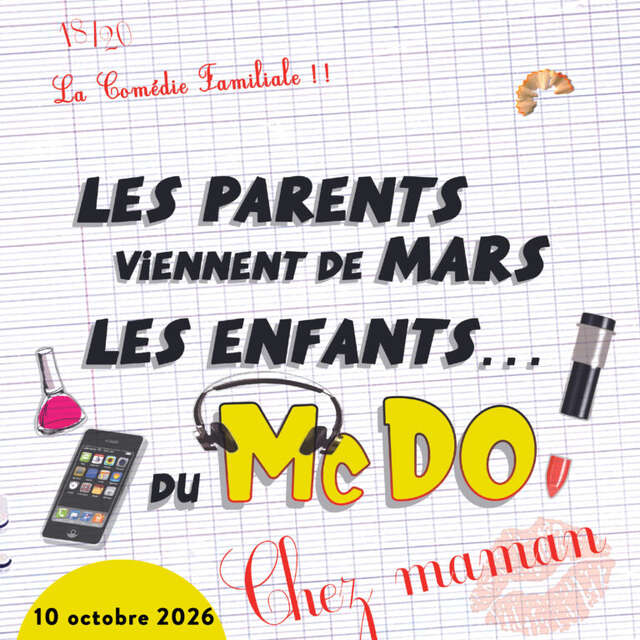 Comédie  "Les parents viennent de mars… Chez Maman" à Anzin