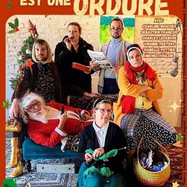 Comédie "Le Père Noël est une ordure" à la Barjo