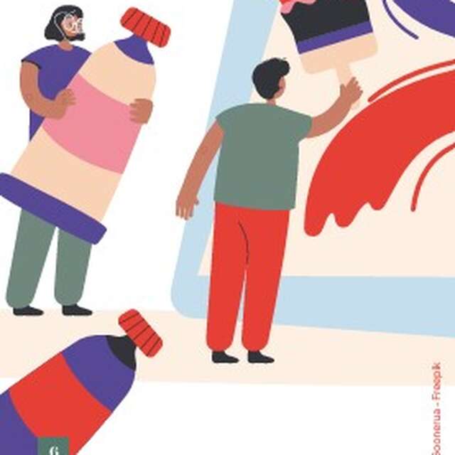 Le printemps des poètes 2026 : Création d'une fresque murale autour de la liberté