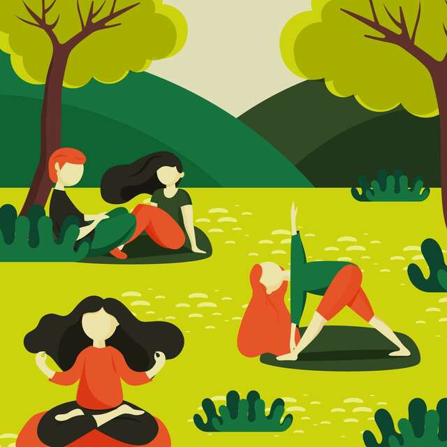 Rendez-vous aux jardins: Ateliers de relaxation au jardin de la médiathèque de Bailleul