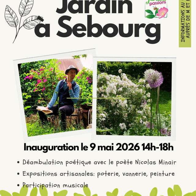 Inauguration Le Remonval Jardin à Sebourg