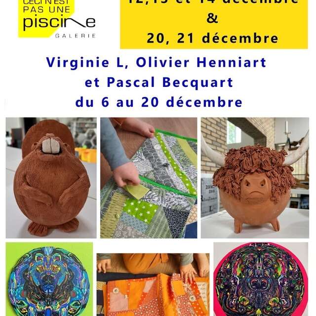 3 artistes exposent pour la Nuit des Arts