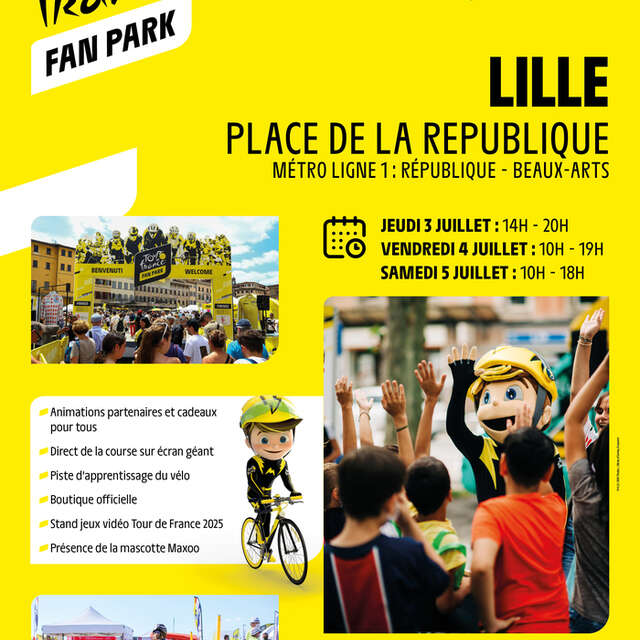 Fan park du Tour de France 2025
