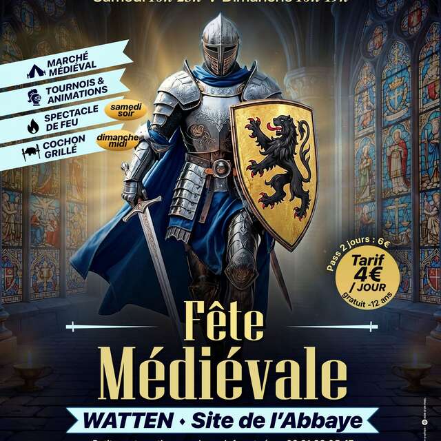 Fête Médiévale de l'Abbaye de Watten