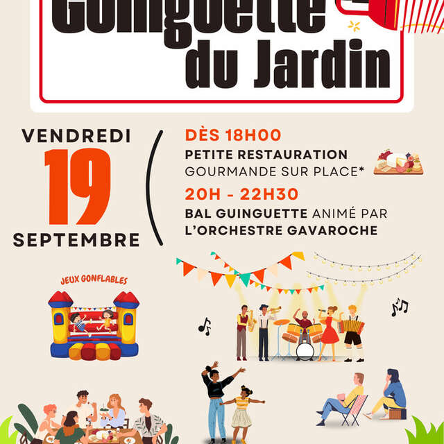 Guinguette du Jardin - 19 Septembre 2025