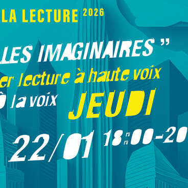 Atelier public de lecture à haute voix par Ô La Voix - "Villes imaginaires"