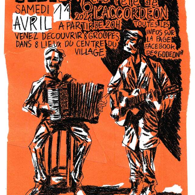 6ème fête de l'accordéon à Godewaersvelde