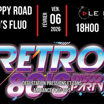 Dégustation Hoppy road & ambiance 80's fluo