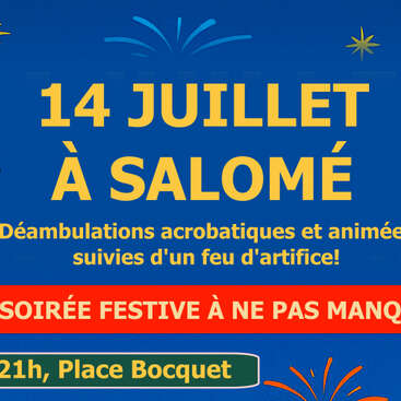 14 Juillet 2025 à Salomé - Soirée Festive