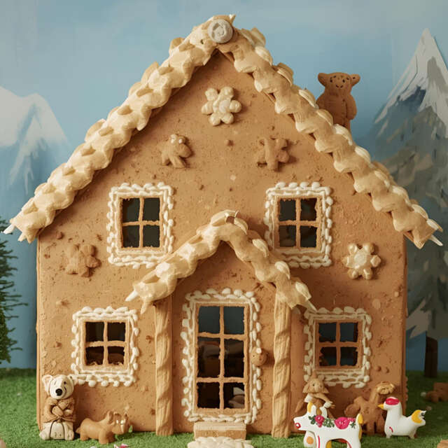 Atelier maison en spéculoos au Musée des Moulins