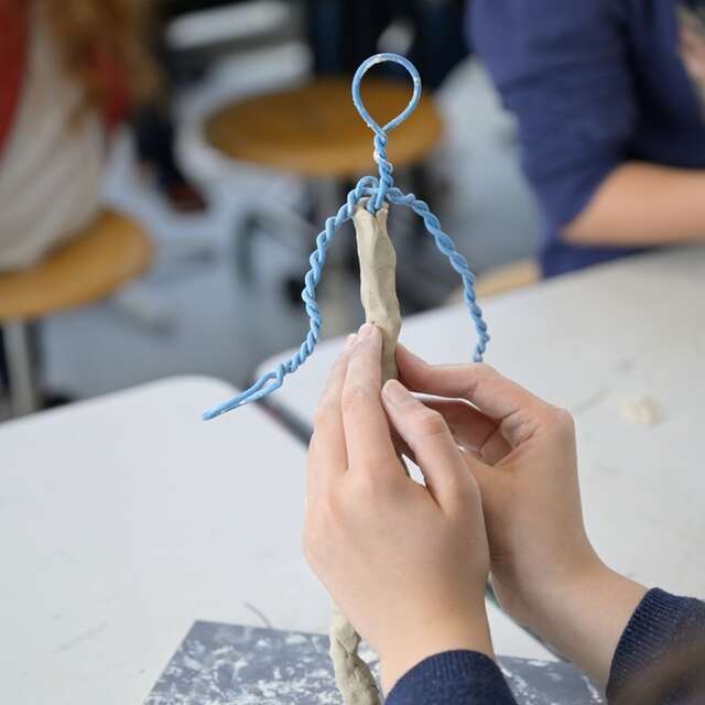 Animation jeunes publics /  Modelage éphémère