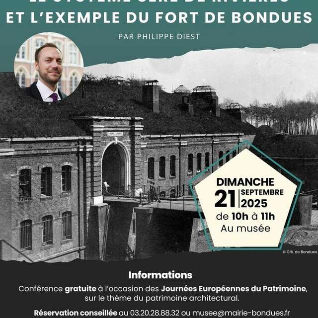 Conférence : Le système Séré de Rivières et l'exemple du Fort de Bondues