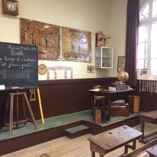 Animation dans une classe d'antan