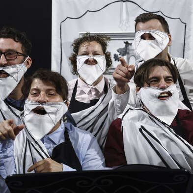 Spectacle "Entrée, plat, dessert" au Château de Flers