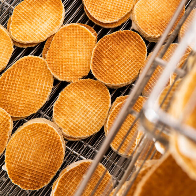 Visite de l'atelier de fabrication de Gaufres Fourrées de la Biscuiterie Eugène Blond