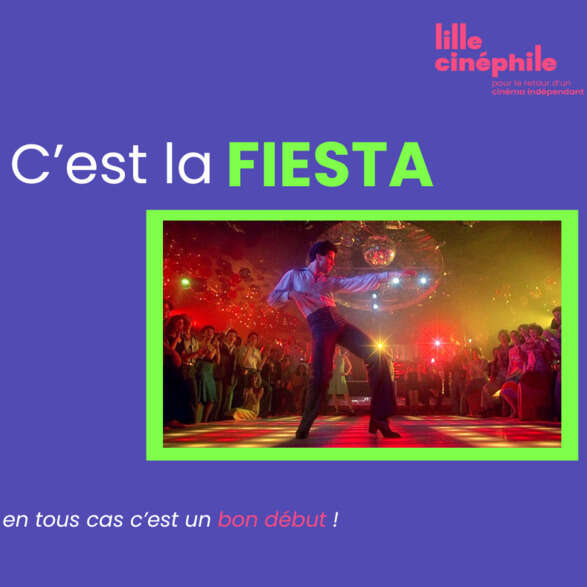 Lille Cinéphile fait la FIESTA à la Gare Saint Sauveur