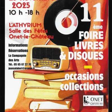 Foire aux livres et disques d'occasion