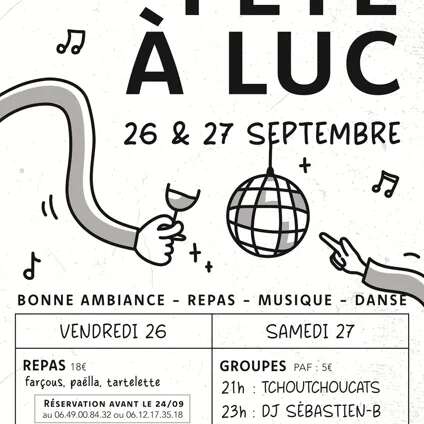 Fête à Luc