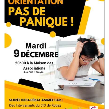 Conférence : "Orientation : pas de panique"