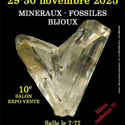 10e Salon Minéraux Fossiles Bijoux
