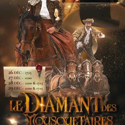 Spectacle équestre Le Diamant des Mousquetaires