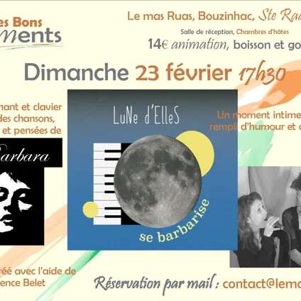 Spectacle-Concert : "LuNe d'Elles se barbarise"