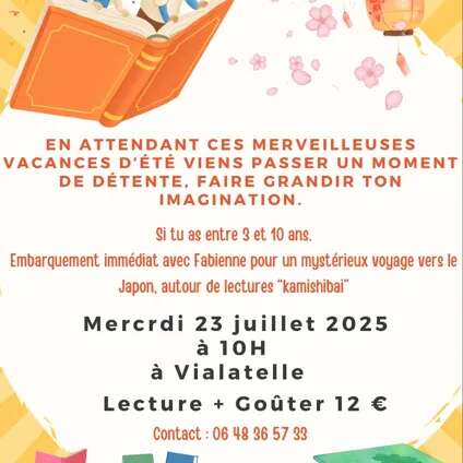 Lecture Kamishibaï - goûter enfants 3-10 ans