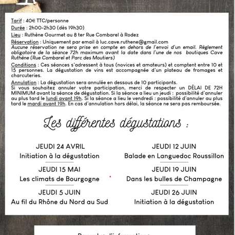 Cave Ruthène : Les climats de Bourgogne