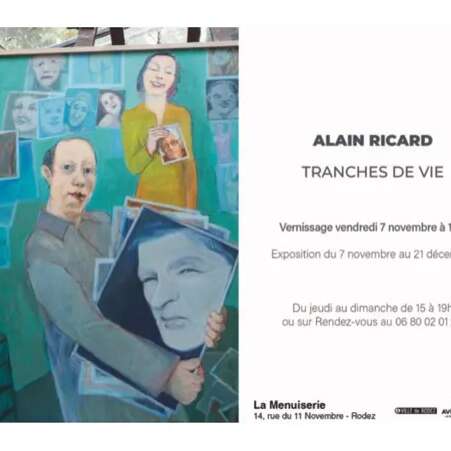 Exposition Alain Ricard à la Menuiserie de Rodez