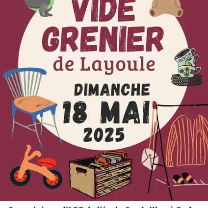 Vide grenier de Layoule