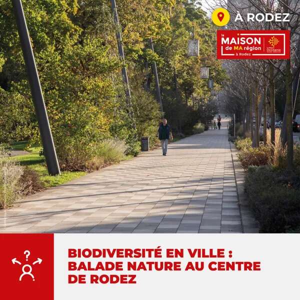Biodiversité en Ville - Balade nature au centre de Rodez