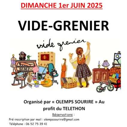 Vide grenier : Olemps Sourire