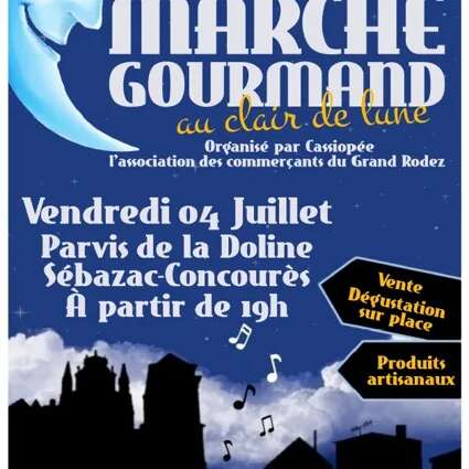 Marché gourmand à Sébazac - 4 juillet