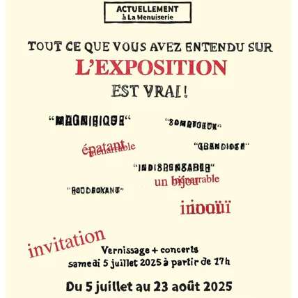 Exposition à la Menuiserie de Rodez