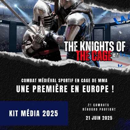 Tournoi de profight : combat médiéval en armure