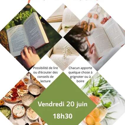 Apéro littéraire à la Médiathèque de Luc-La-Primaube