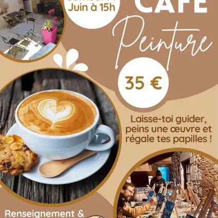Café Peinture au restaurant Cécile & Aimé