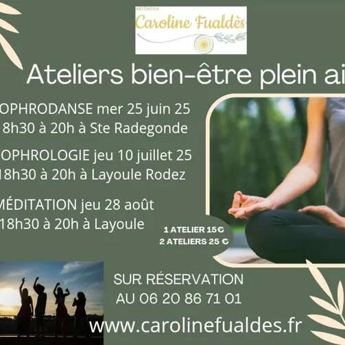 Atelier de sophrologie avec Caroline Fualdès