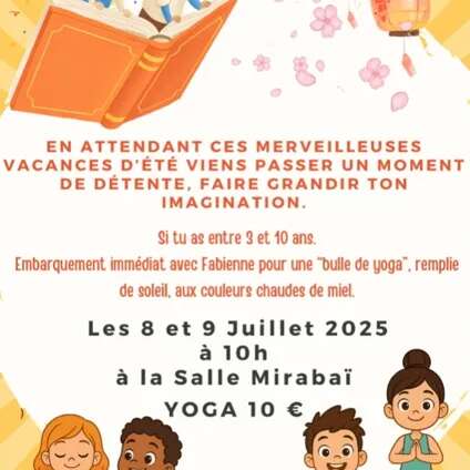 Bulle et Lune : Atelier yoga enfant 3-10 ans